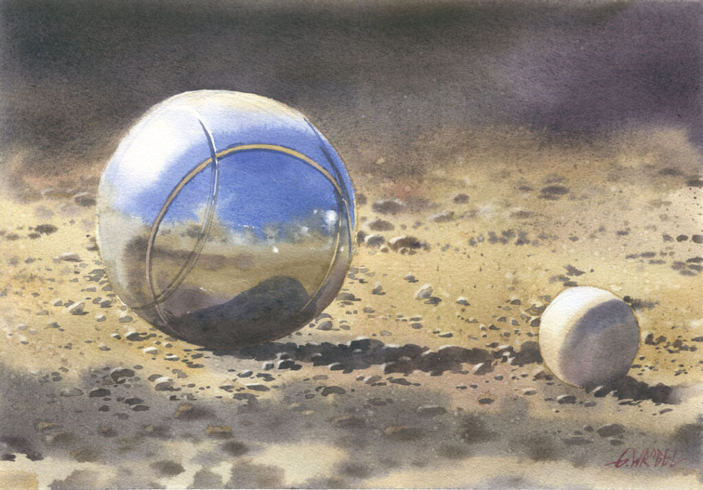 Grzegorz Wróbel przedmioty items akwarela watercolor